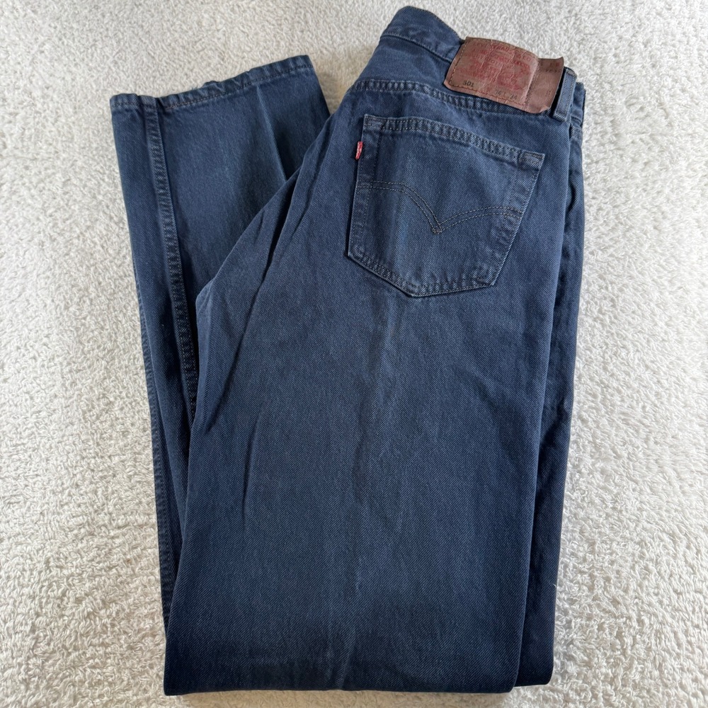 Levi's 501 Jeans Mens 34x34 Blue Good Vintage Made in USA Button Fly 501-1631